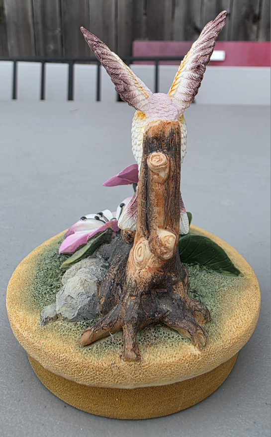 Hummingbird Figurine candle topper. - photo 2