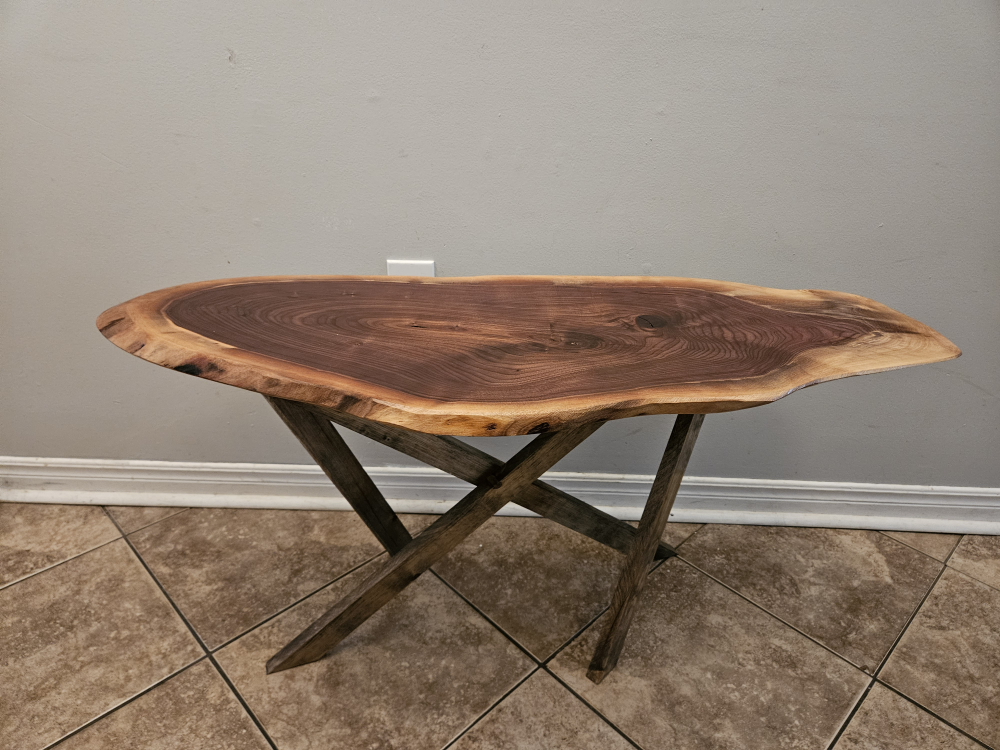 Live Edge Walnut Coffee Table