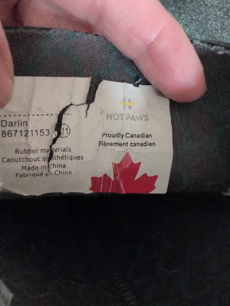 Girls Hot Paws Darlin Glitter Rain Boots - Size 11 image indicator(2)