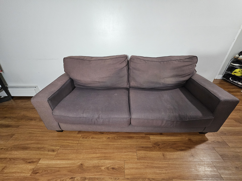 Grey Loveseat Sofa