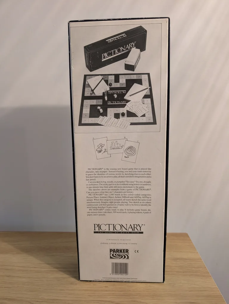 Pictionary Board Game with Box image indicator(7)