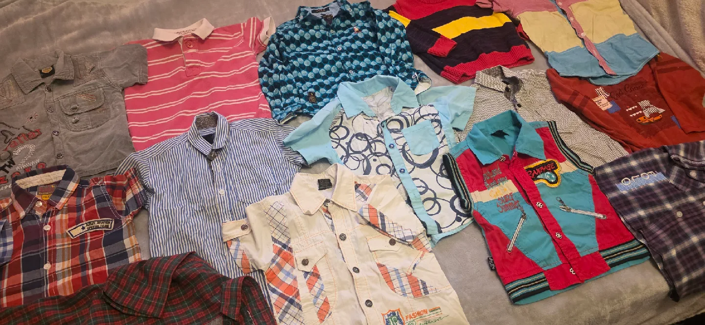 Boys' Shirts Bundle - Various Sizes & Styles thumbnail