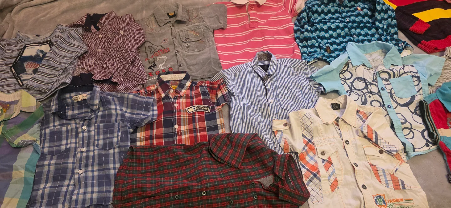 Boys' Shirts Bundle - Various Sizes & Styles image indicator(2)