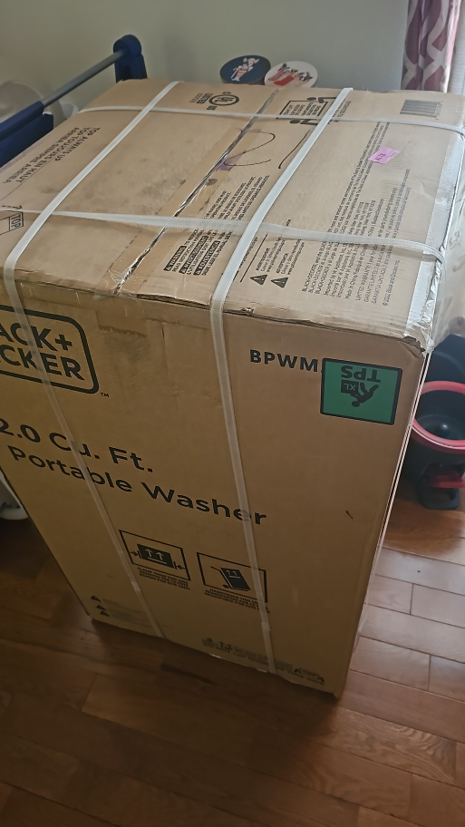 New BLACK+DECKER BPWM1 2.0 Cu. Ft. Portable Washer - photo 3