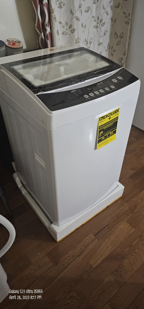 New BLACK+DECKER BPWM1 2.0 Cu. Ft. Portable Washer - photo 4