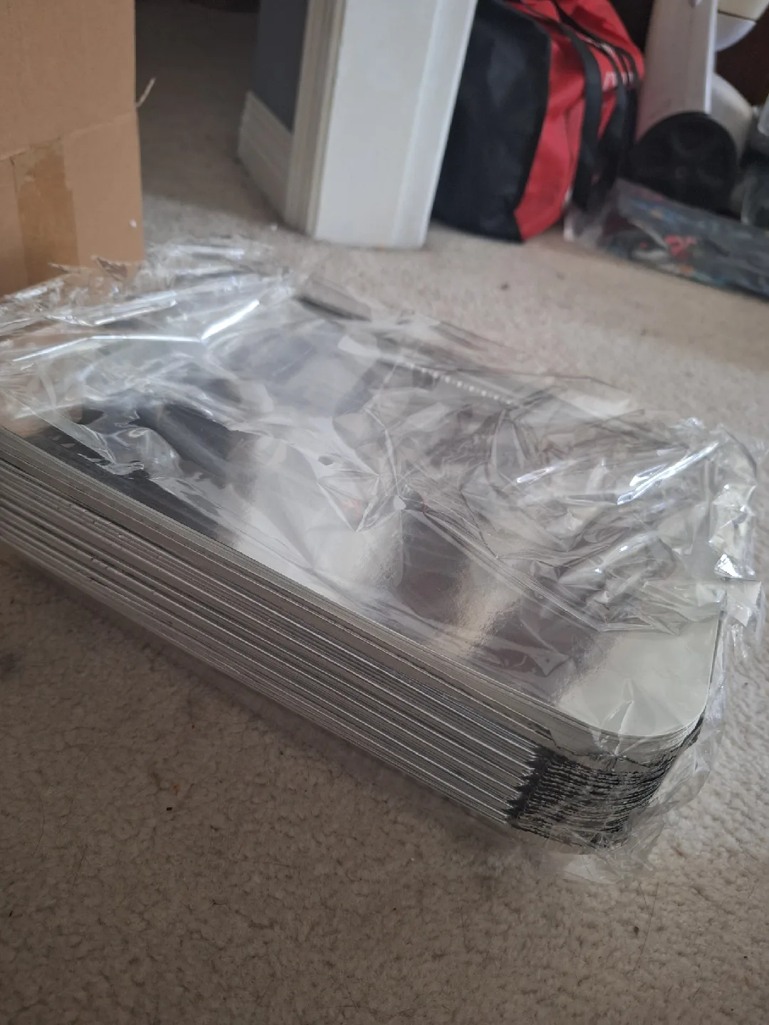 NEW 2250ml Aluminum Foil Pans with Lids - 25 Pack image indicator(7)