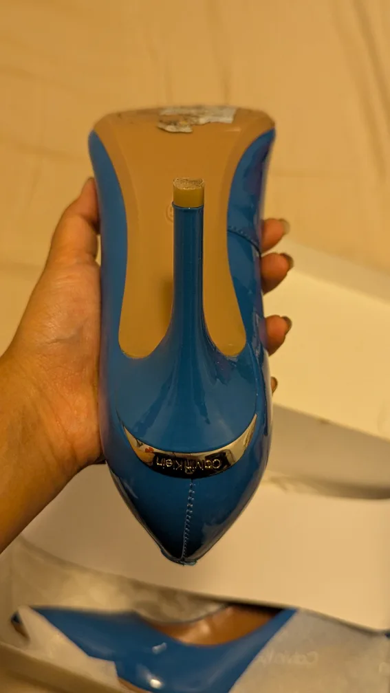 Calvin Klein Blue Pointed Heels image indicator(3)