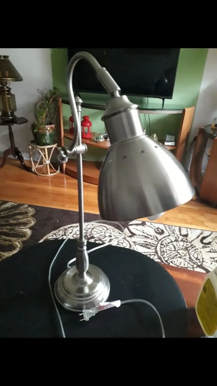 Silver Desk Lamp thumbnail