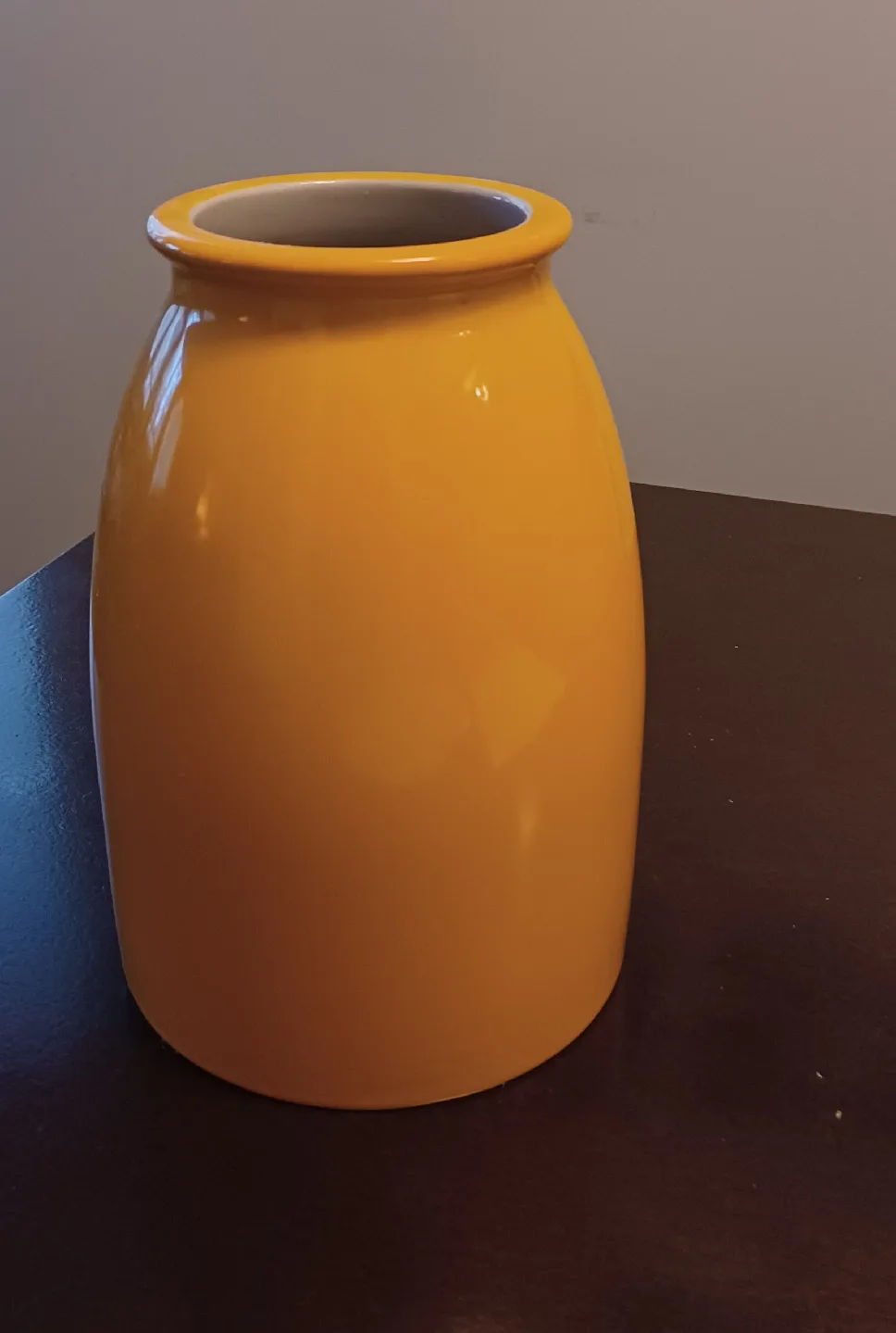 Yellow Ceramic Vase thumbnail
