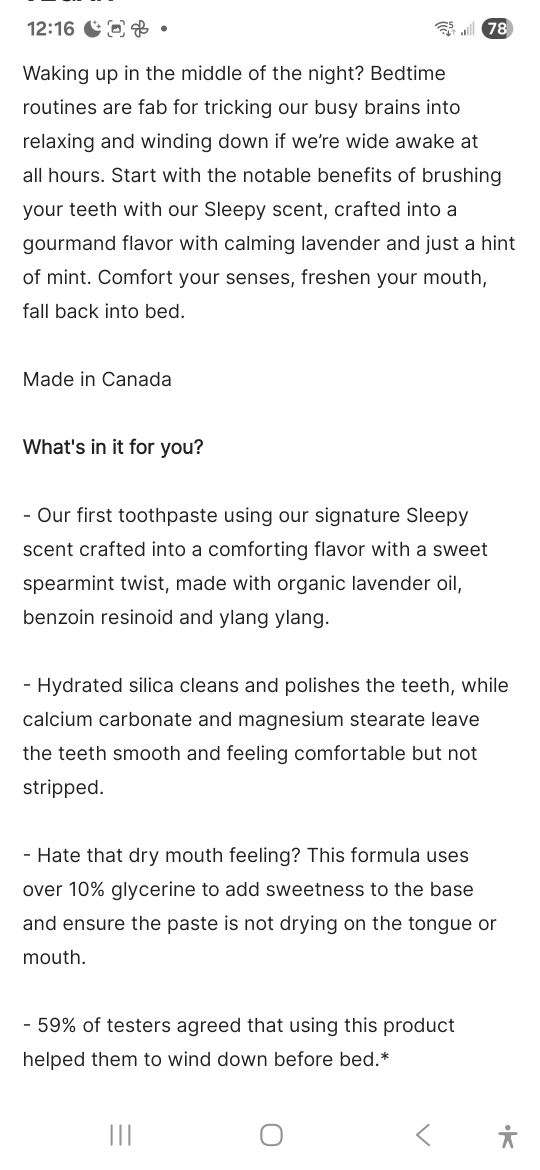 Lush Sleepy Toothpaste 120g - photo 2