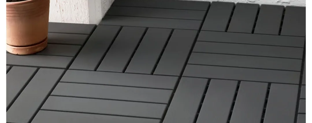IKEA Runnen Decking, Grey, 30x30 cm thumbnail