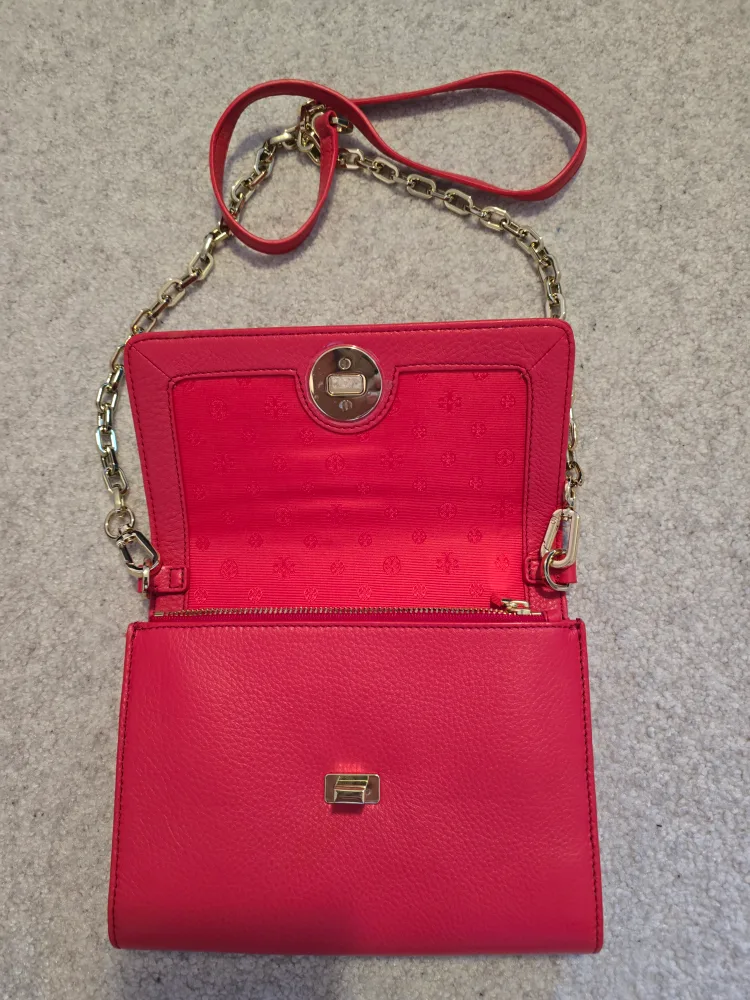 Tory Burch Red Leather Crossbody Bag image indicator(4)