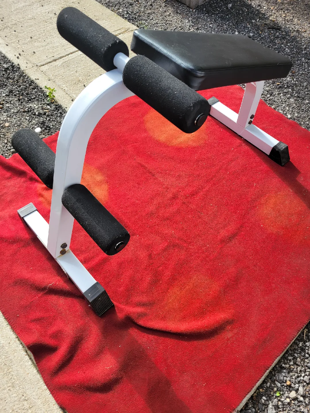 FITNESS GEAR. 2" HOLE PLATE TREE  6 HORNS AND 1 BAR HOLDER thumbnail