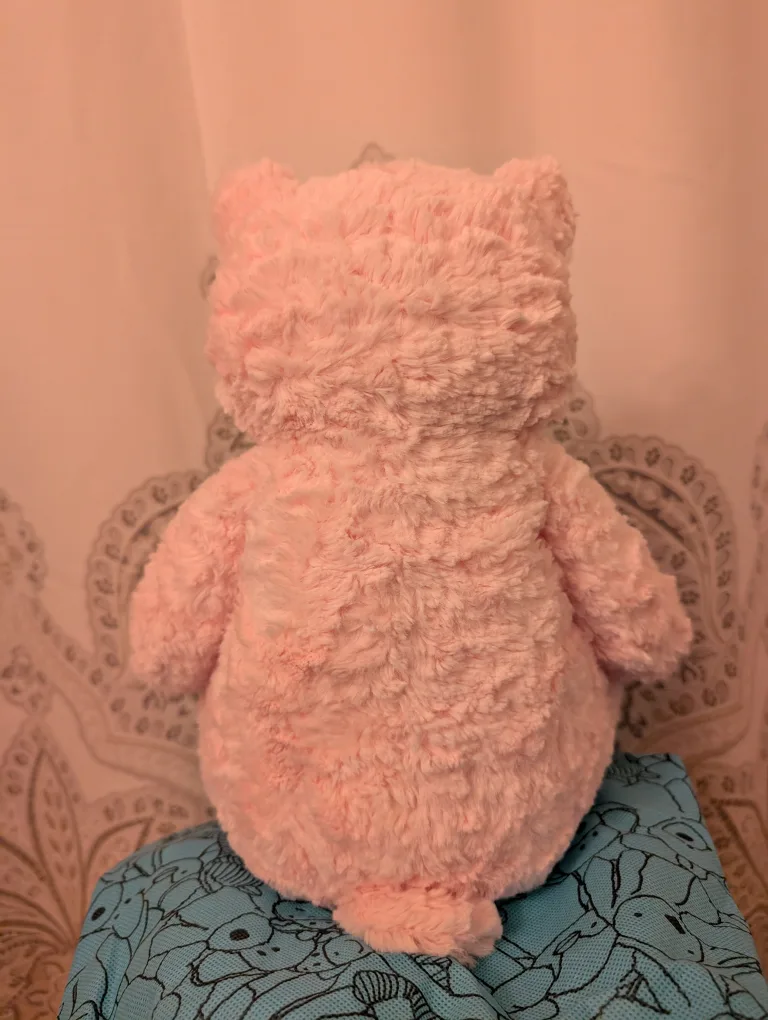 Large Leola Bear Jellycat - Pink Teddy Bear image indicator(3)