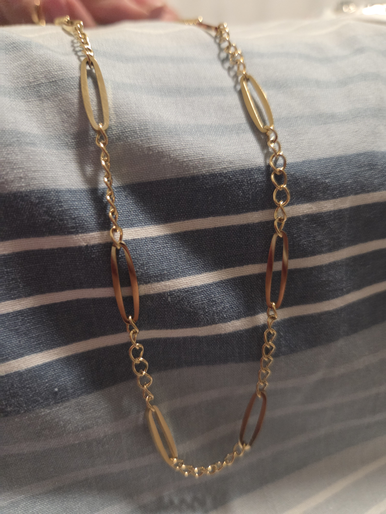 Gold coated Chain Necklace