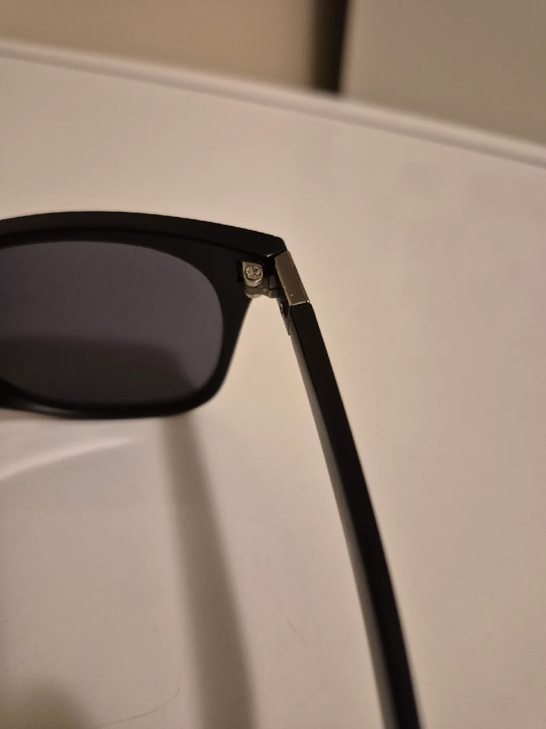 Black Sunglasses with Red Detail image indicator(4)