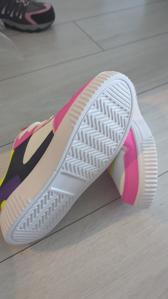 Pink & White Sneakers - photo 3