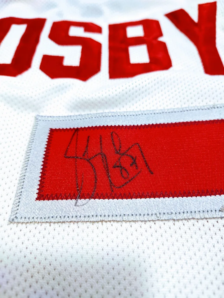 2007 Grail Dallas All Star Autographed Sidney Crosby Jersey image indicator(3)