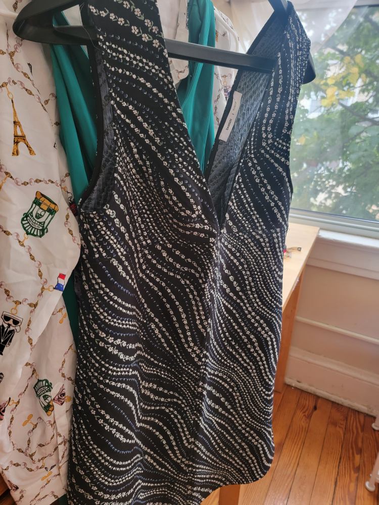 Rebecca Taylor Black & White Sleeveless Top - photo 2