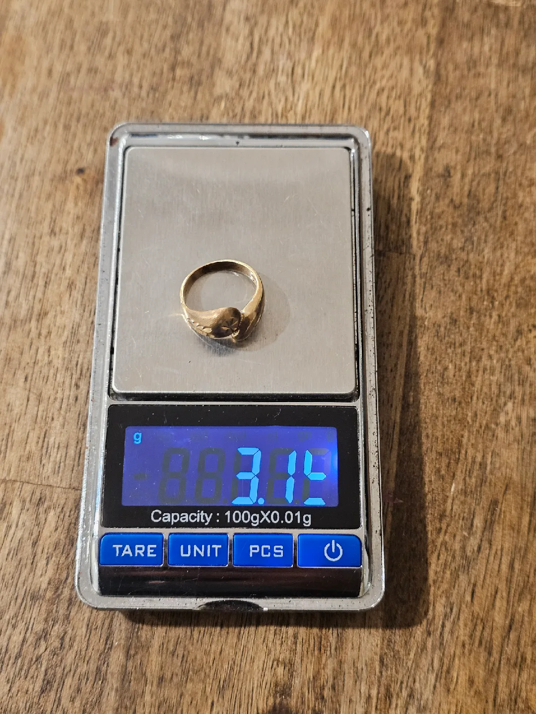 10K Gold Ring - 3.15g size 4 thumbnail