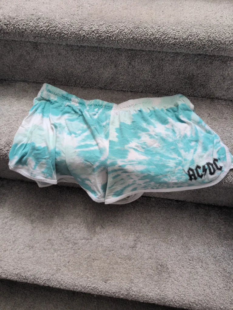 AC/DC Tie Dye Shorts thumbnail