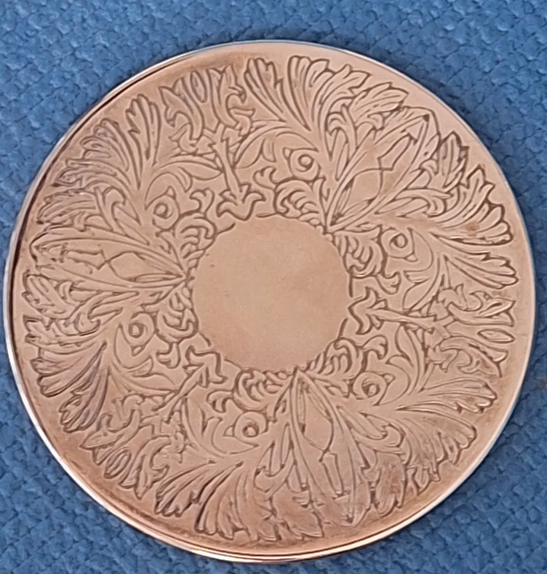 Vintage Silverplate Coaster Set with Stand image indicator(3)