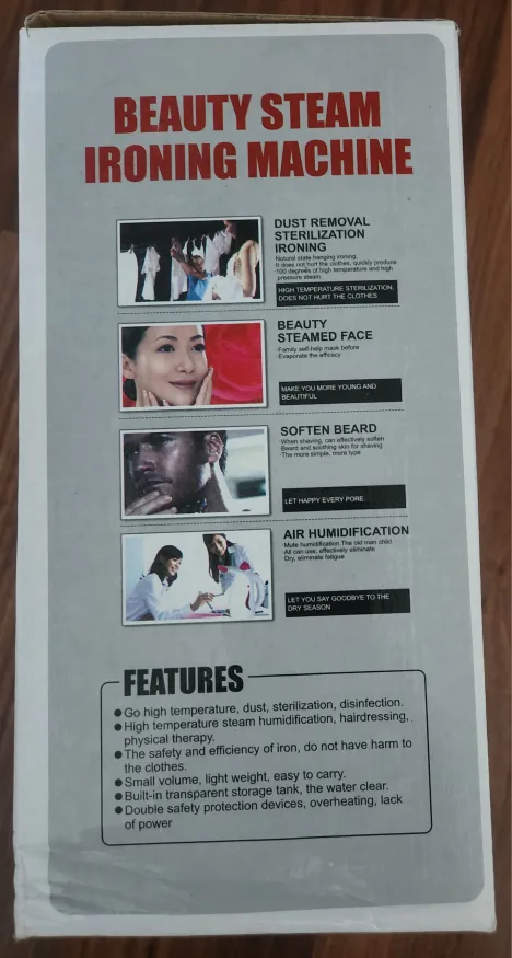 🥕 Beauty Steam Ironing Machine image indicator(3)