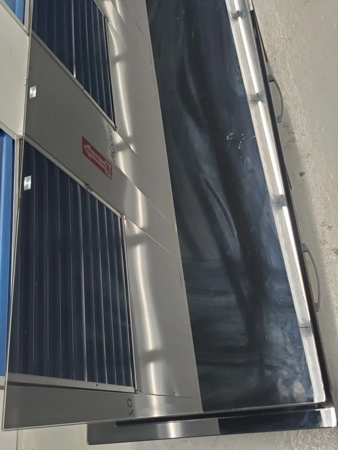 Glass TV Stand Storage Wooden Draws image indicator(3)