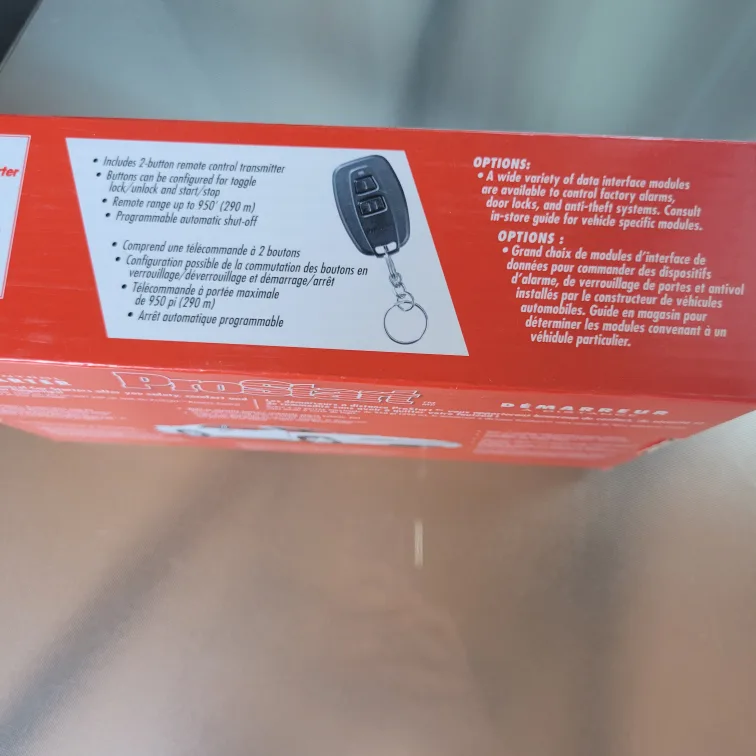 ProStart Remote Car Starter - New in Box image indicator(3)