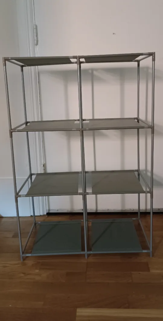 Grey Shelf Unit/Organizer thumbnail