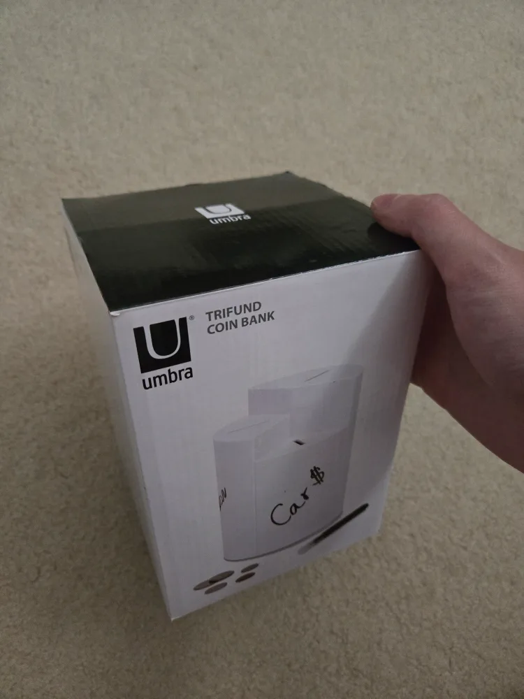 Umbra Trifund Coin Bank [UNOPENED] image indicator(2)