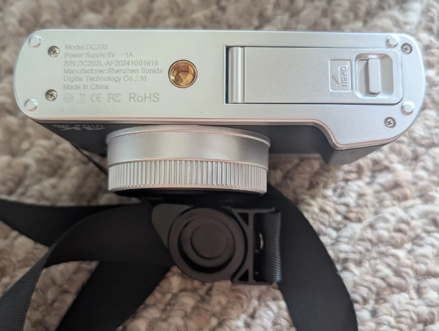 4K Digital Camera 16X Zoom Digital Camera CASH ONLY AS IS image indicator(9)