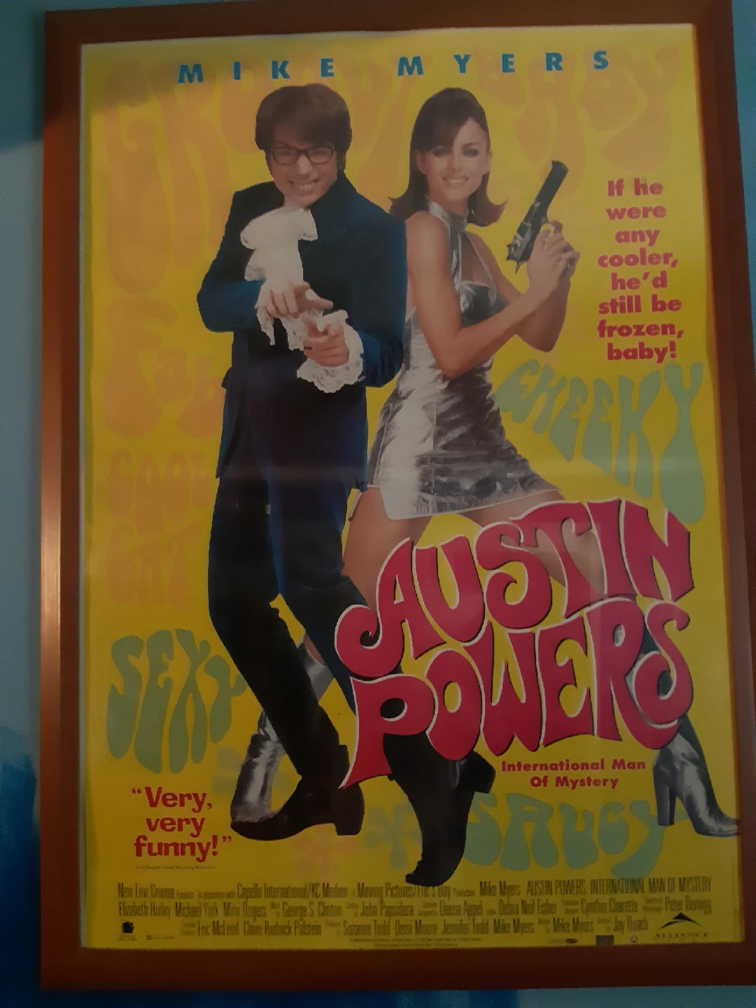 Austin Powers Movie Poster