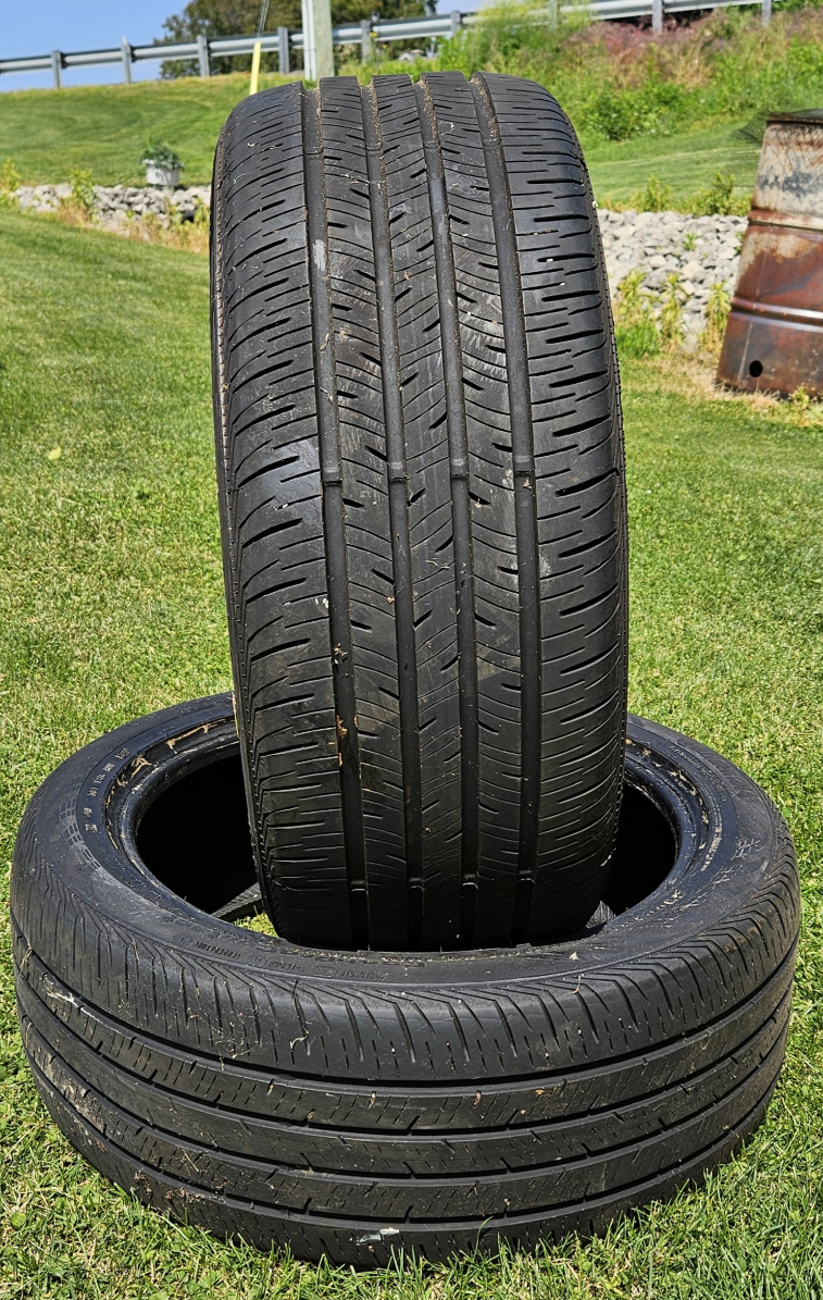 Two- Continental 235/45 R18 Tires