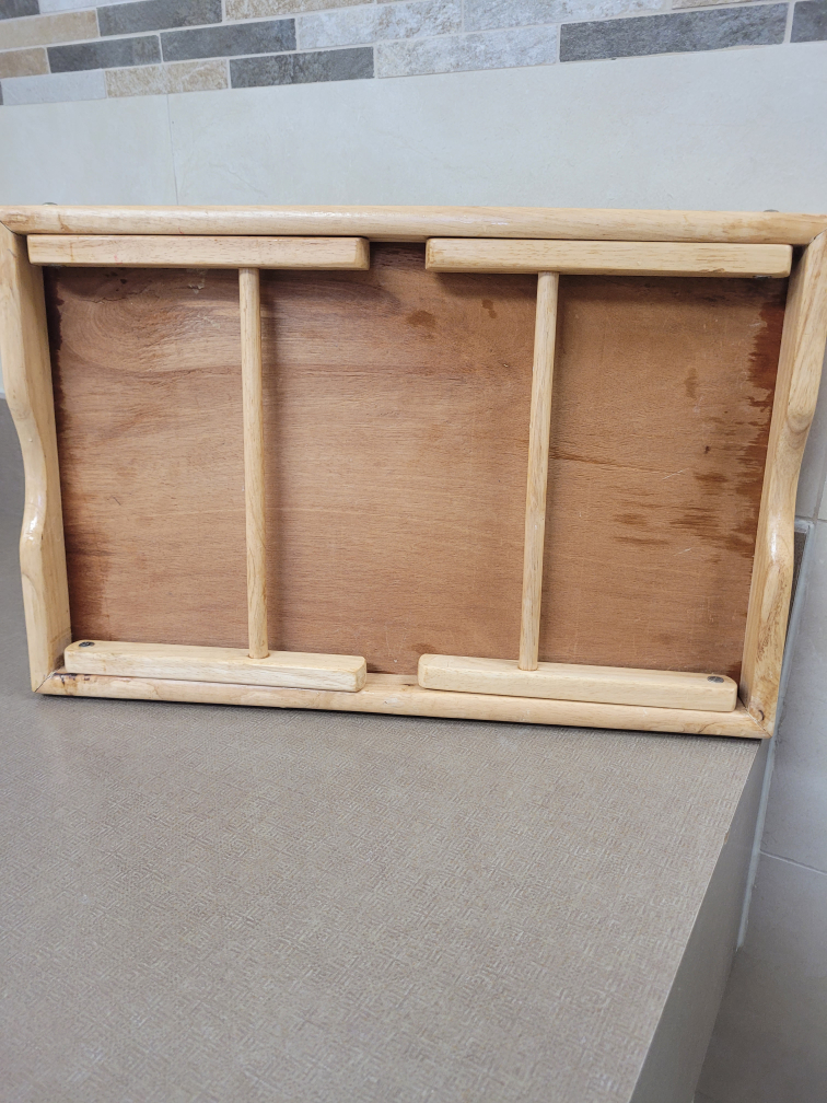 Wooden Bed Tray Table 🥕 - photo 3