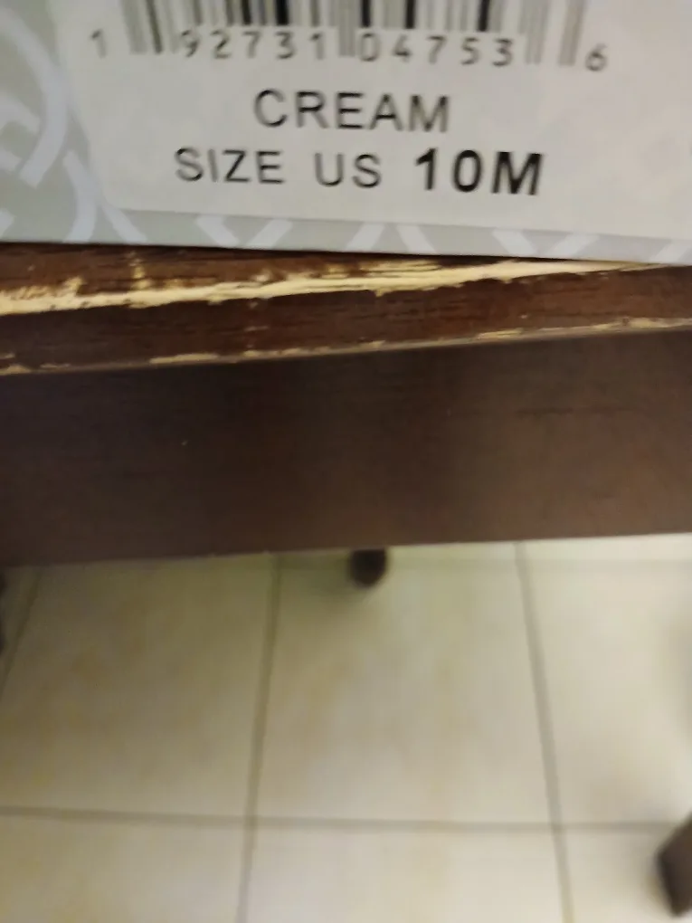 Daisy Fuentes Cream Ankle Boots - Size 10M image indicator(2)