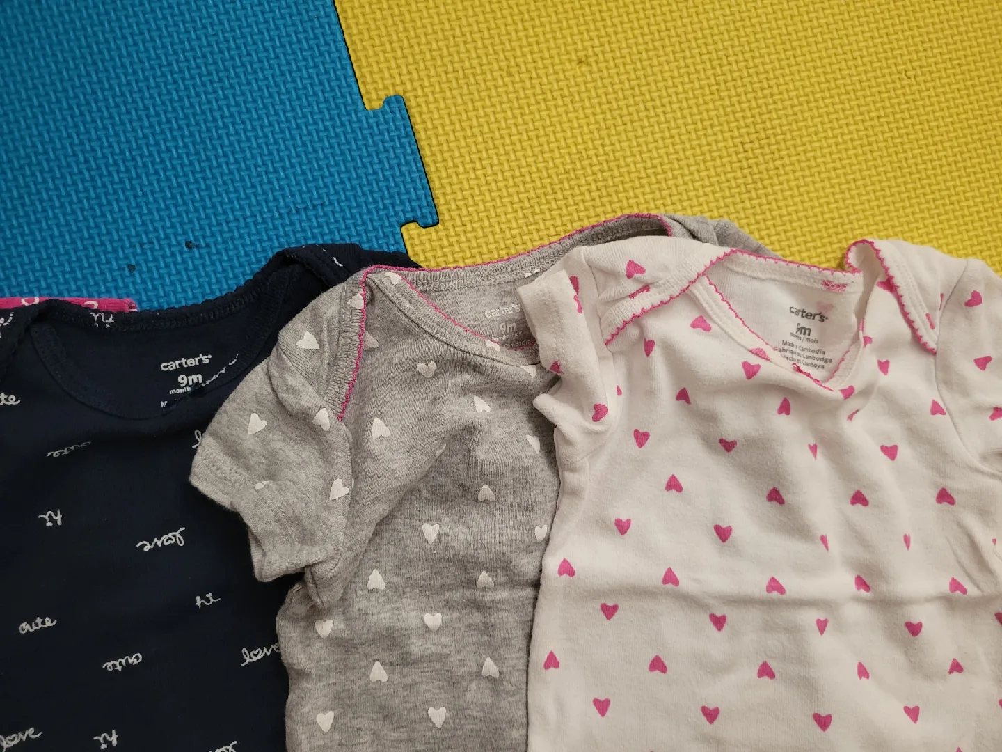 Carter's 9M Baby Bodysuits - Set of 6 image indicator(4)