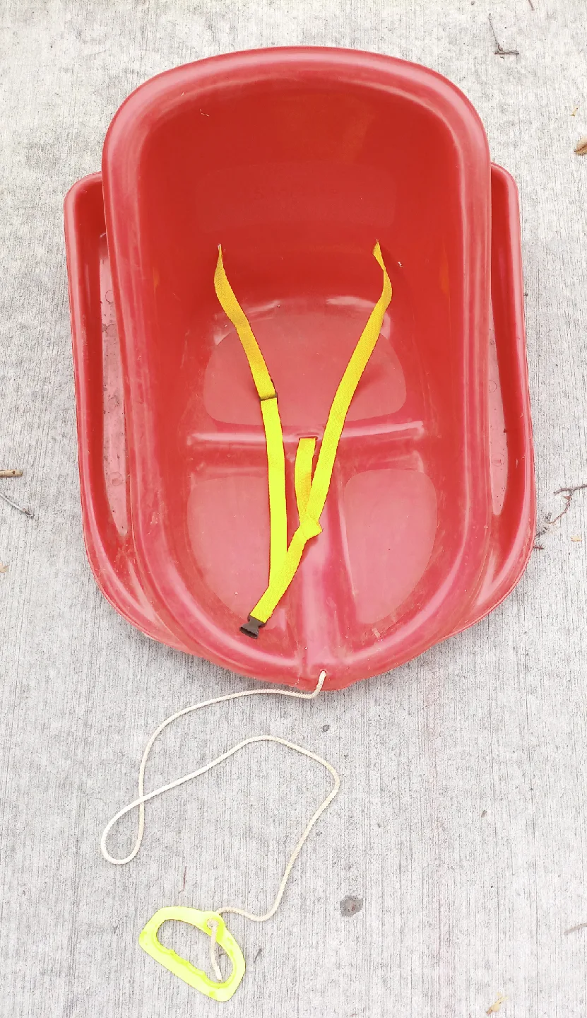 Red Toddler Sled image indicator(2)