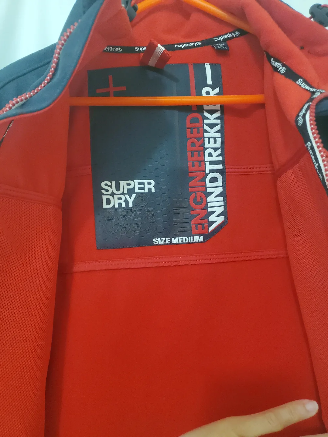 Authentic Superdry Jacket - White, Navy, and Red image indicator(6)