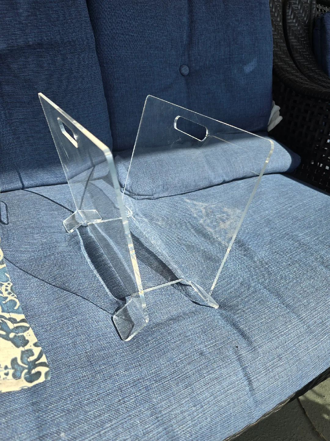 Acrylic Magazine, painting Rack image indicator(2)