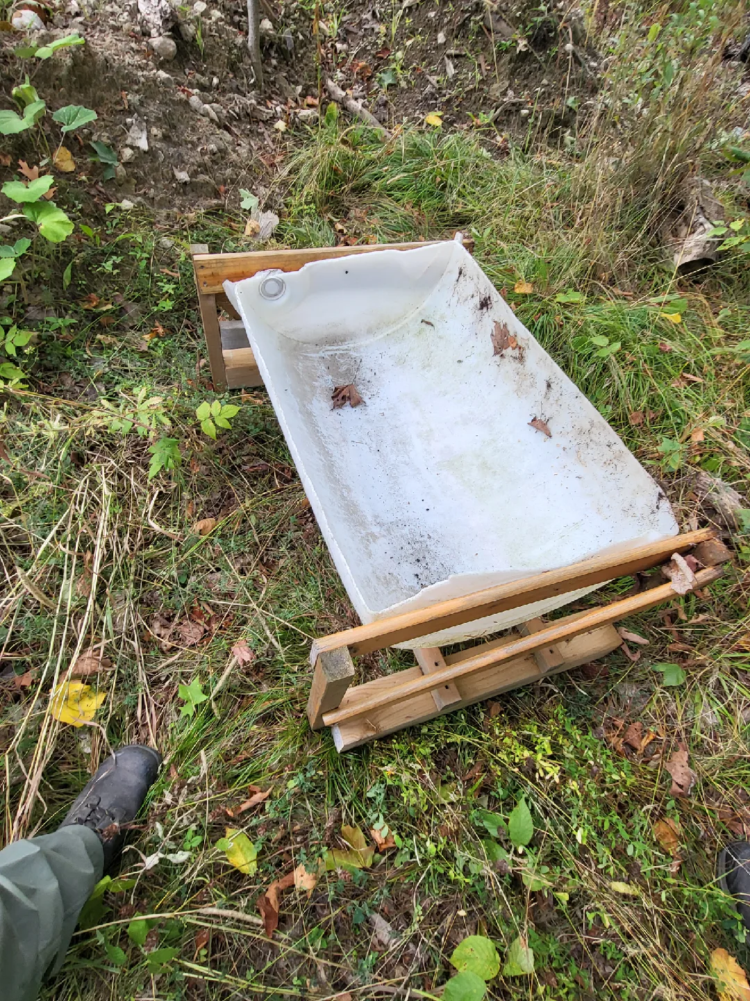 Homemade Goat Feed/ Water System image indicator(3)