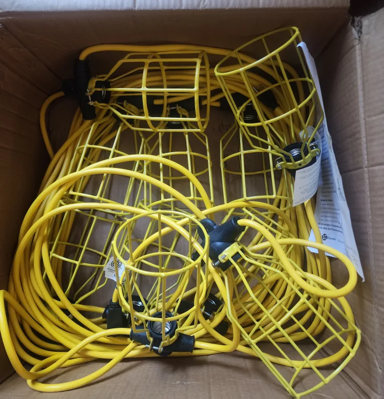 Lind String Work Lights with Cages - 10 Sockets🥕 image indicator(4)