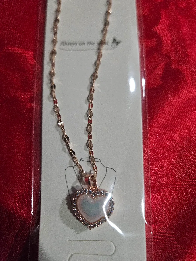 Stainless Steel Heart Pendant Necklace thumbnail
