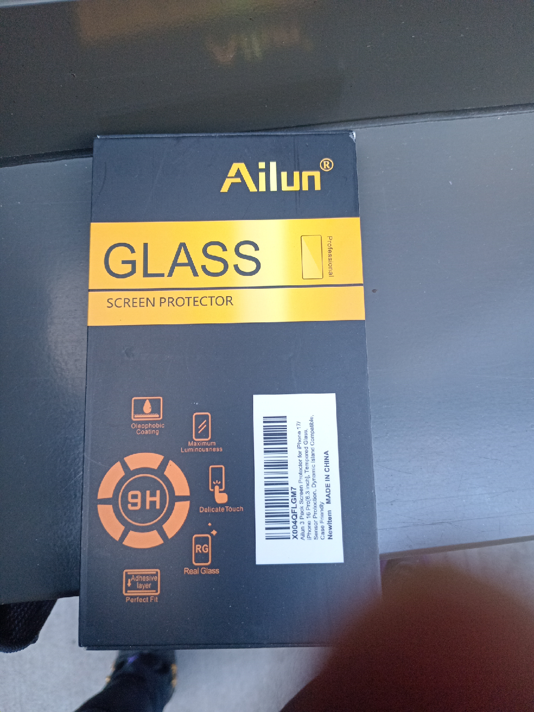 Ailun 3 Pack Screen Protector for iPhone 17/16 Pro - New