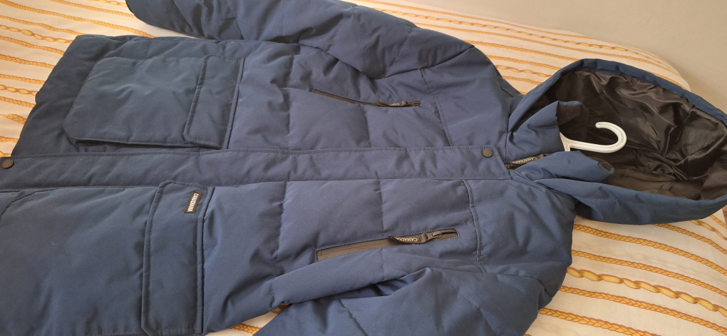 Canadiana Blue Puffer Jacket