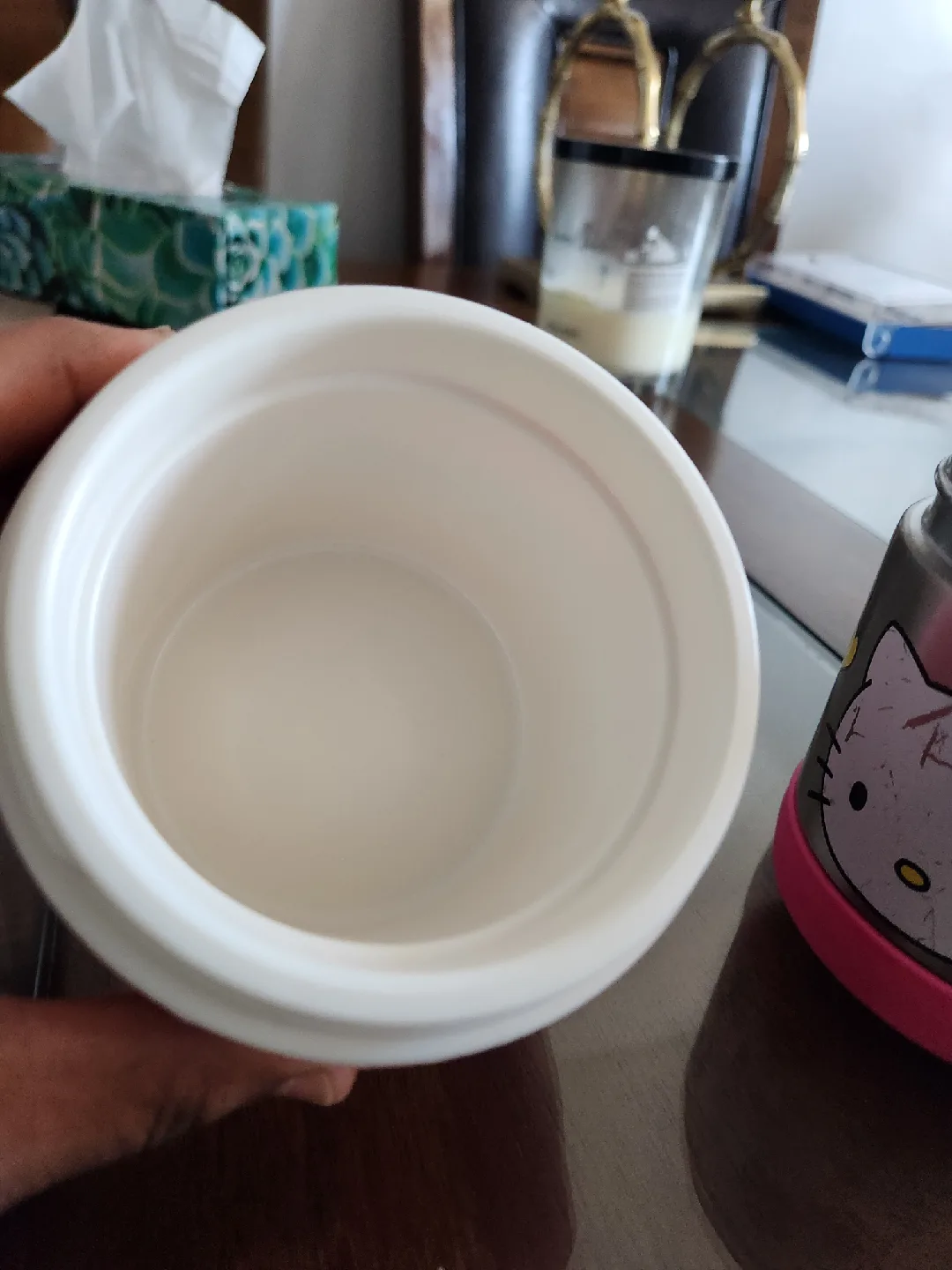 Tupperware Pink & White Container image indicator(3)
