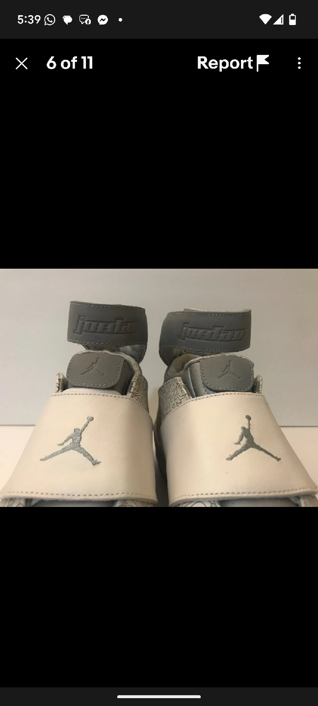 Jordan 20 Laser ”30 Yrs Anniversary "White/Grey Shoes - photo 5