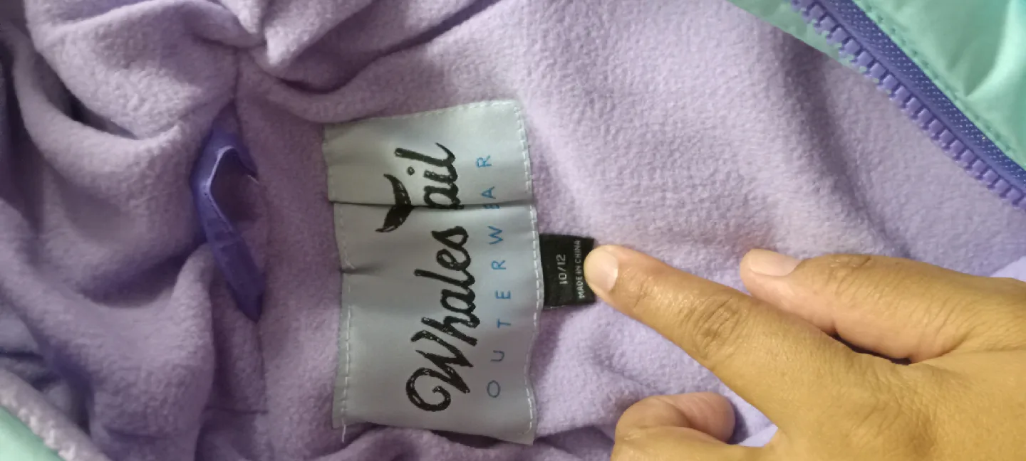 Whales Tail Outerwear Puffer Jacket - Size 10/12 image indicator(4)