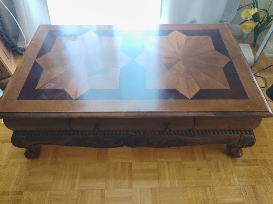 Vintage Wooden Coffee Table - photo 3
