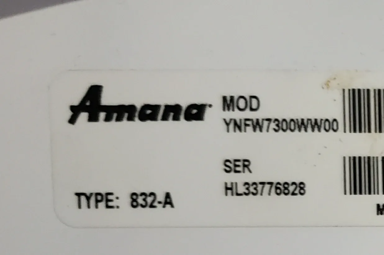 Amana YNFW7300WW00 Washing Machine image indicator(6)